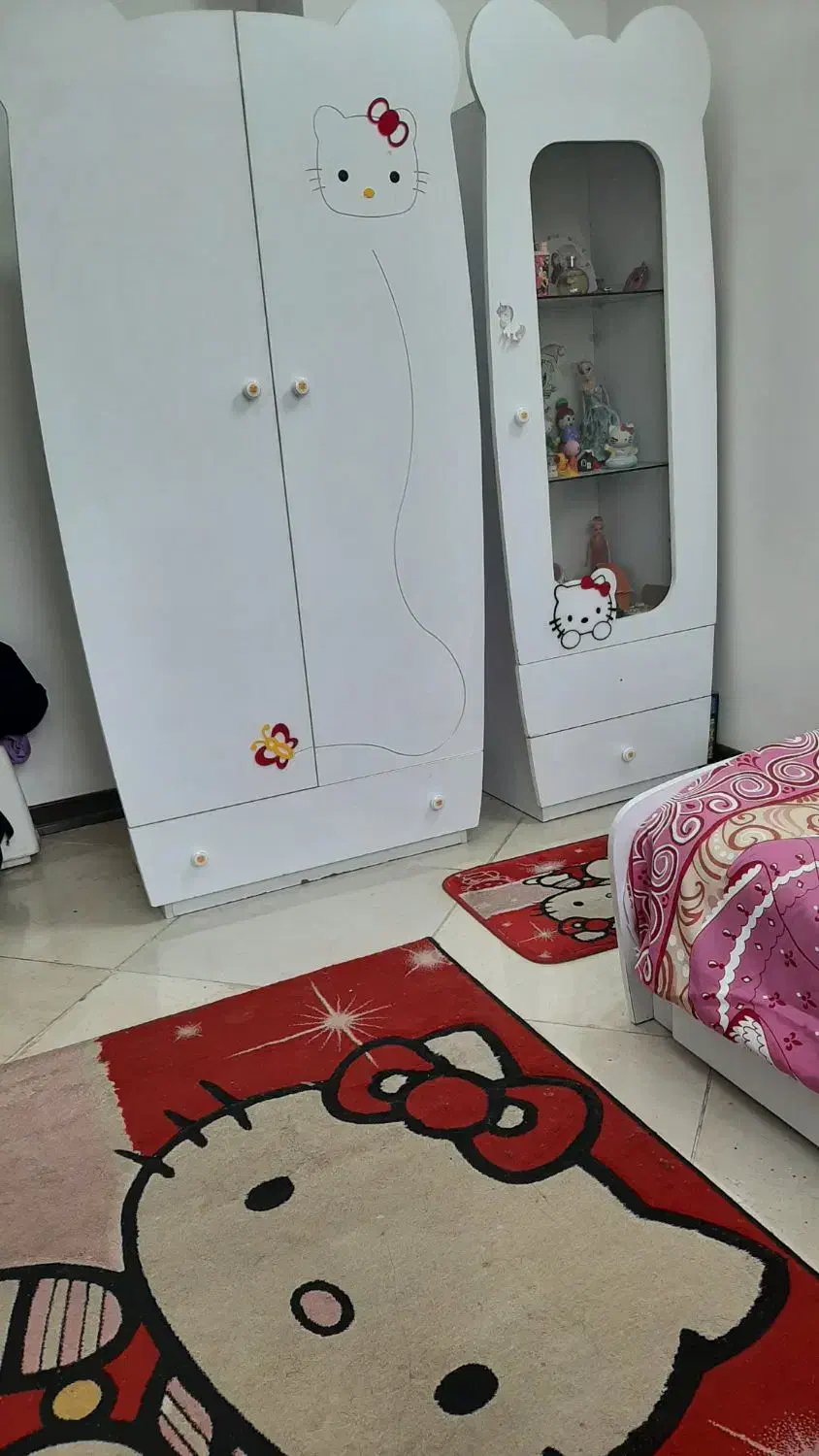 تخت و کمد و فرش اتاق کودک و نوجوان|اسباب و اثاث بچه|بیرجند, |دیوار