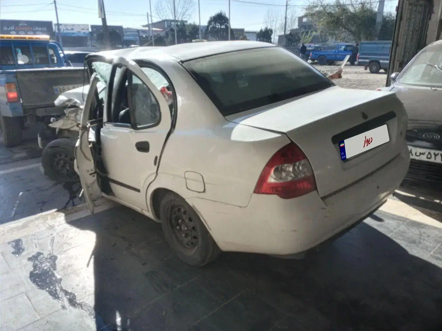 تیبا۱مدل۹۶|خودرو سواری و وانت|گالیکش, |دیوار