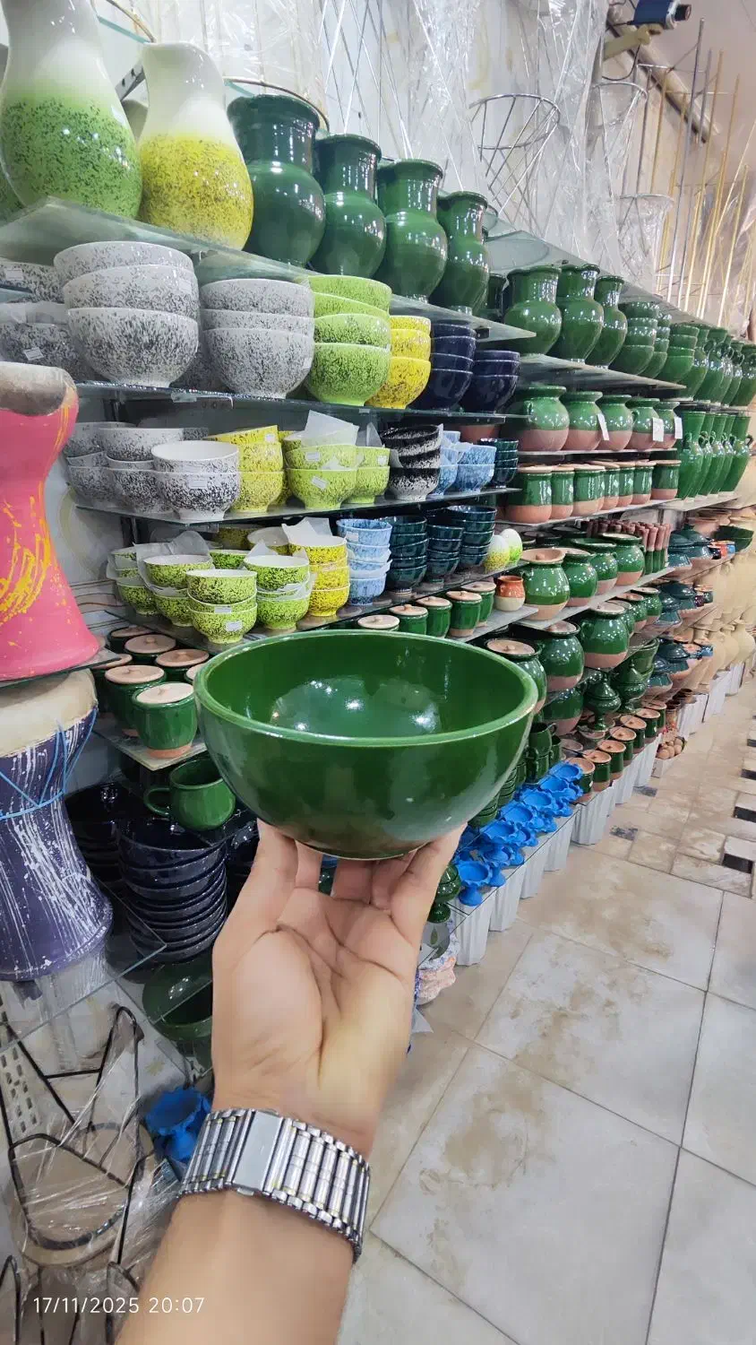 کاسه آبگوشت خوری سفالی سفال دیزی پتوس ورمی ناز|ظروف سرو و پذیرایی|قم, ولیعصر|دیوار