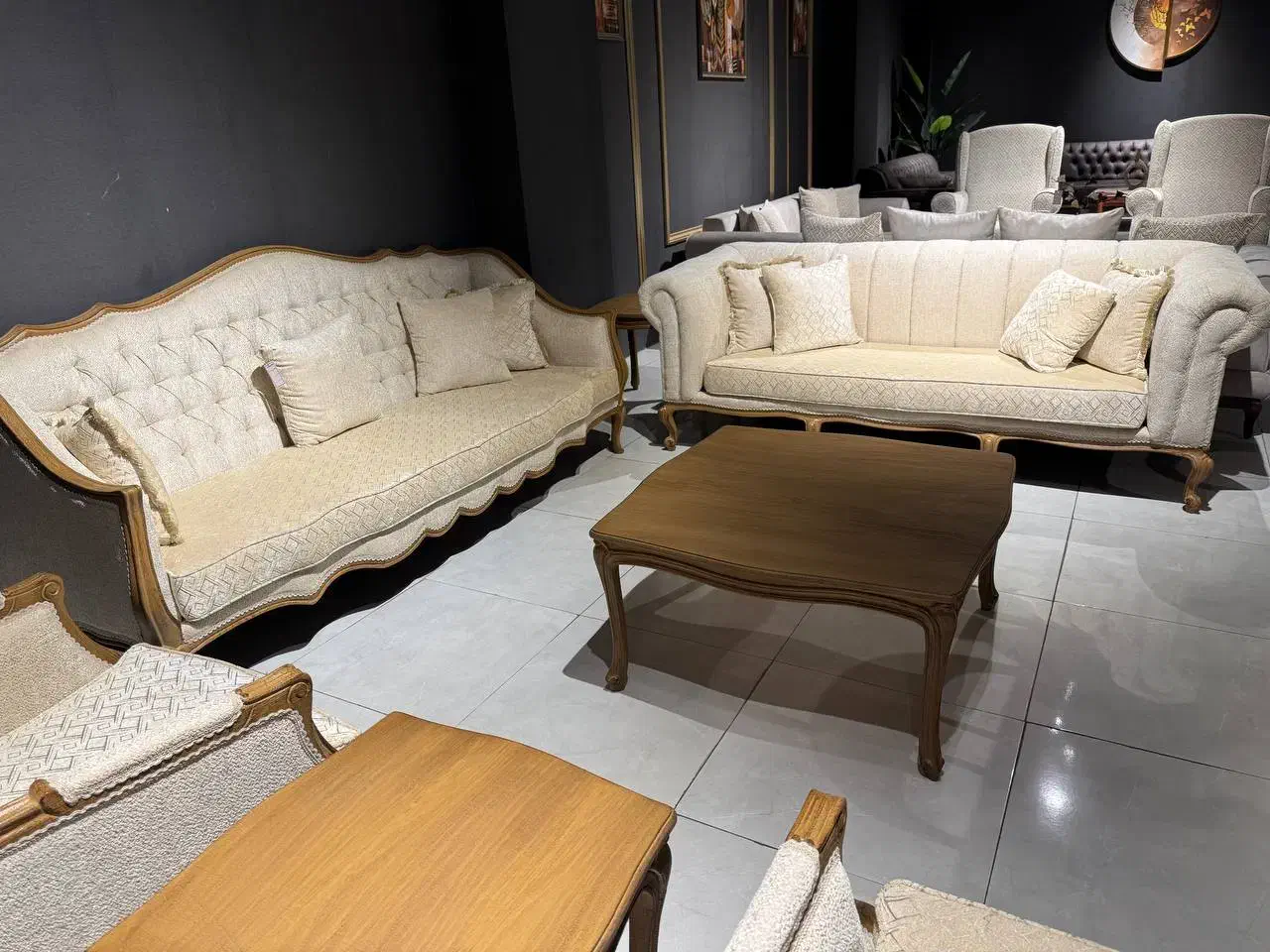 مبل کلاسیک راحتی استیل مینی مال مبل مدرن|مبلمان خانگی و میز عسلی|کرج, برغان|دیوار