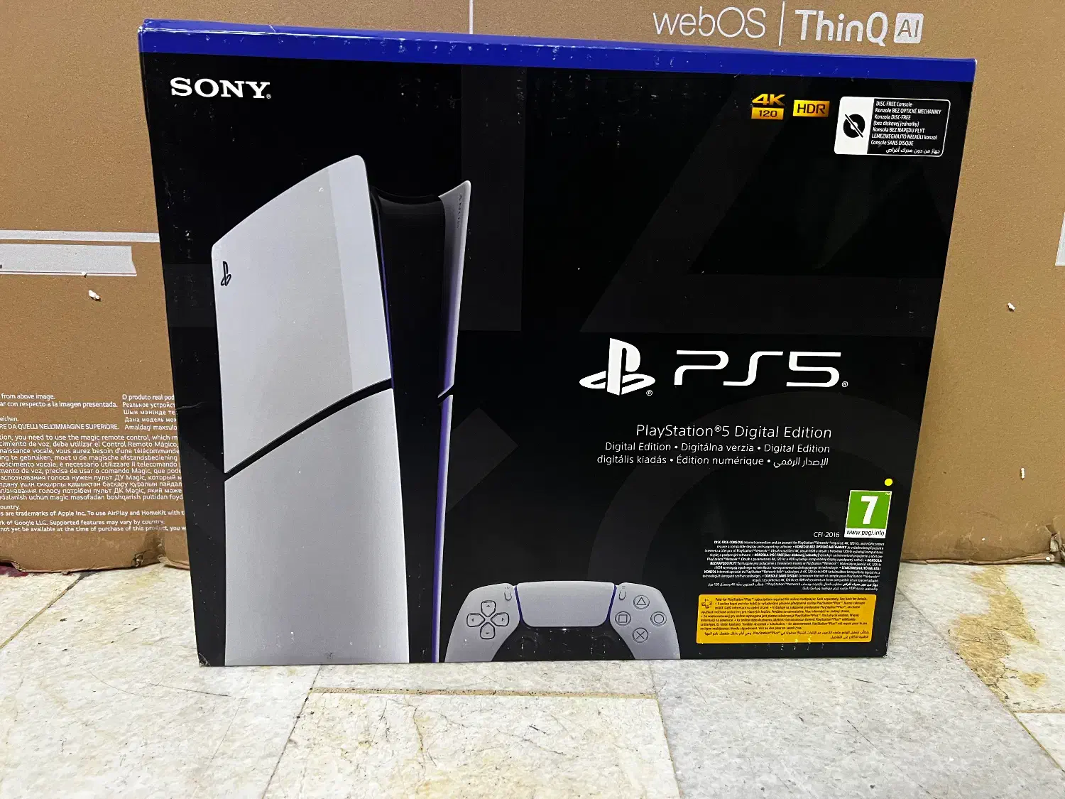 ps5 اسلیم دیجیتال|کنسول، بازی ویدئویی و آنلاین|تهران, امین حضور|دیوار
