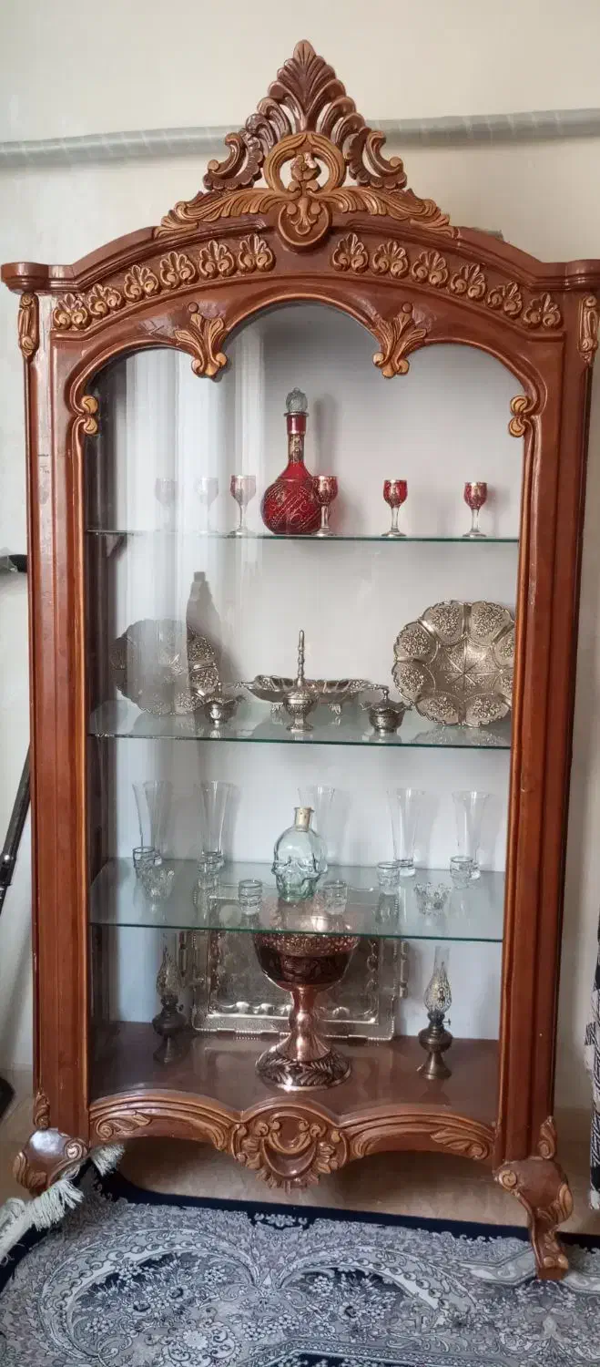 بوفه چوبی|بوفه، ویترین، کنسول|بجنورد, |دیوار