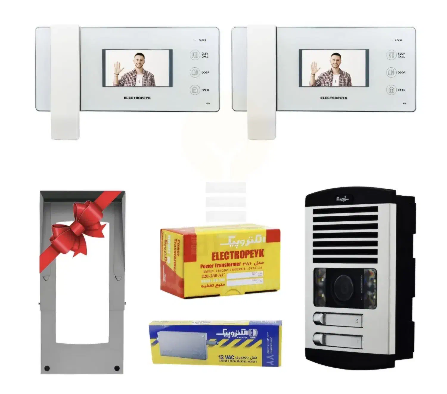 مانیتور سفید مدل 1096 الکتروپیک چک تا 3ماه|مصالح و تجهیزات ساختمان|کاشان, زیارتی|دیوار