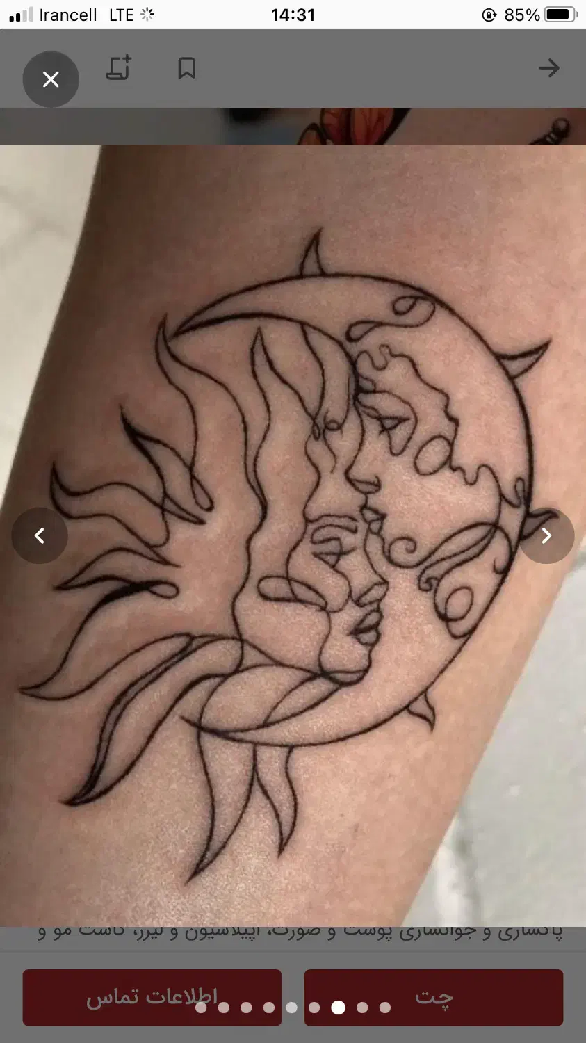 انواع تتو بدن ویژه بانوان(۵۰٪تخفیف واقعی)|خدمات آرایشگری و زیبایی|قم, صفاشهر|دیوار