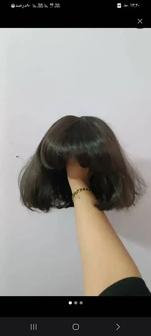 یک عددکلاه گیس نو|آرایشی، بهداشتی، درمانی|کاشان, فاز ۲ ناجی آباد|دیوار