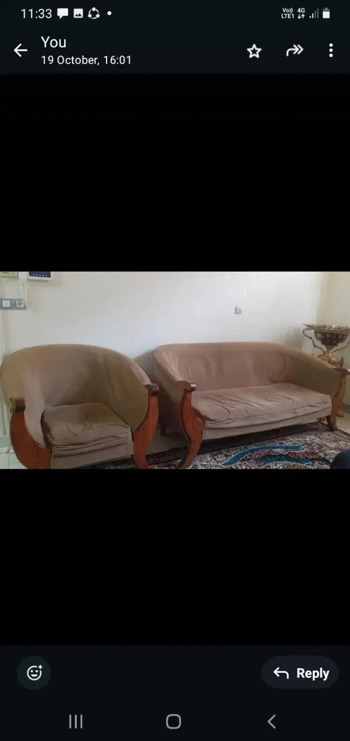 مبل راحتی ۷نفره چوب محکم|مبلمان خانگی و میز عسلی|کرج, شهرک اوج|دیوار