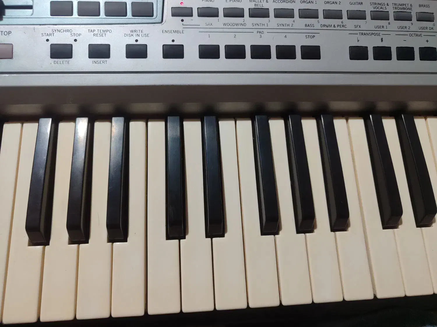 ارگ pa 50 تبدیل خورده به 80|پیانو، کیبورد، آکاردئون|بجنورد, |دیوار