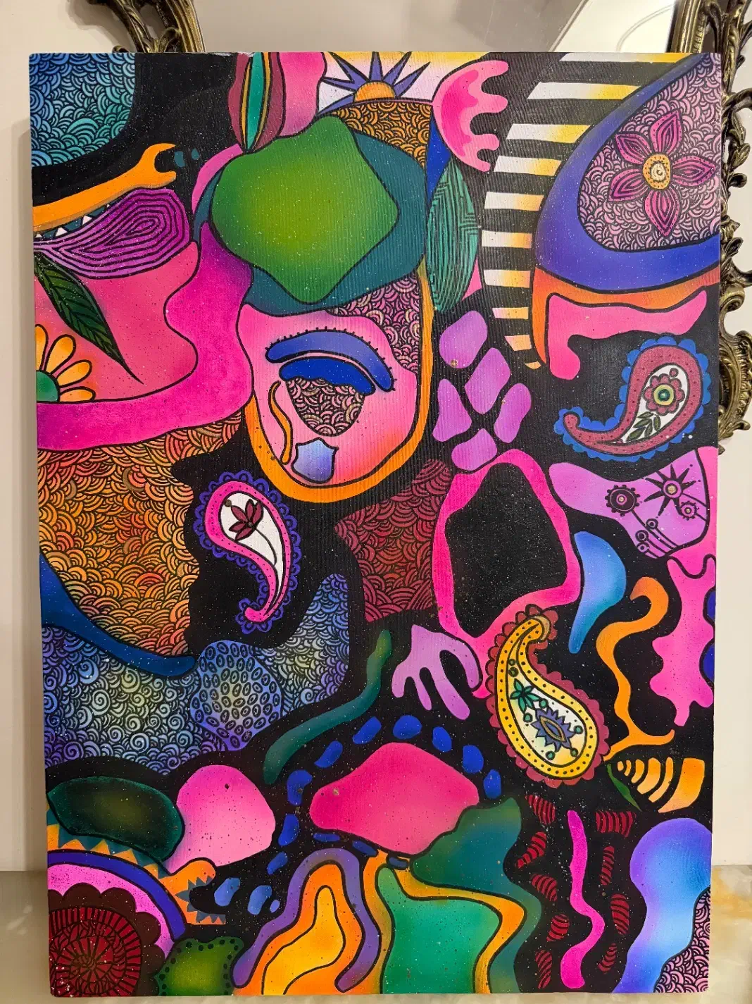 تابلو نقاشی اکریلیک|تابلو، نقاشی، عکس|تهران, ولنجک|دیوار