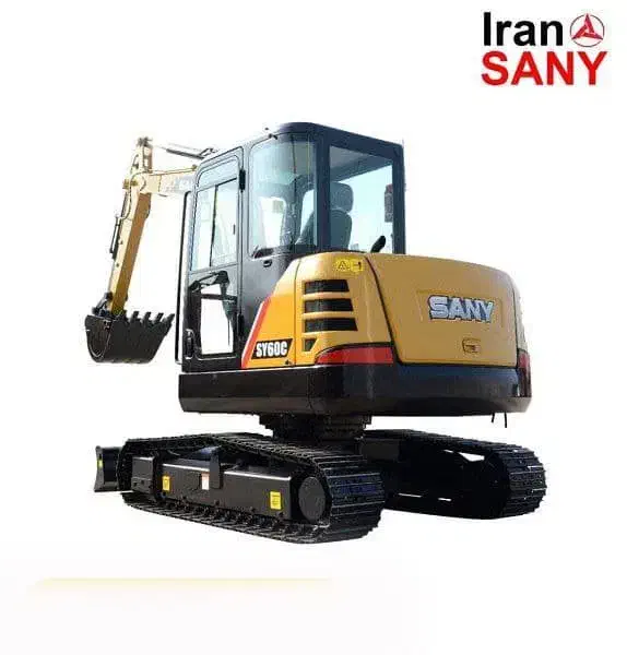 مینی بیل مکانیکی چرخ زنجیری سانی مدل SY60C|خودرو سنگین|شیراز, آزادی|دیوار