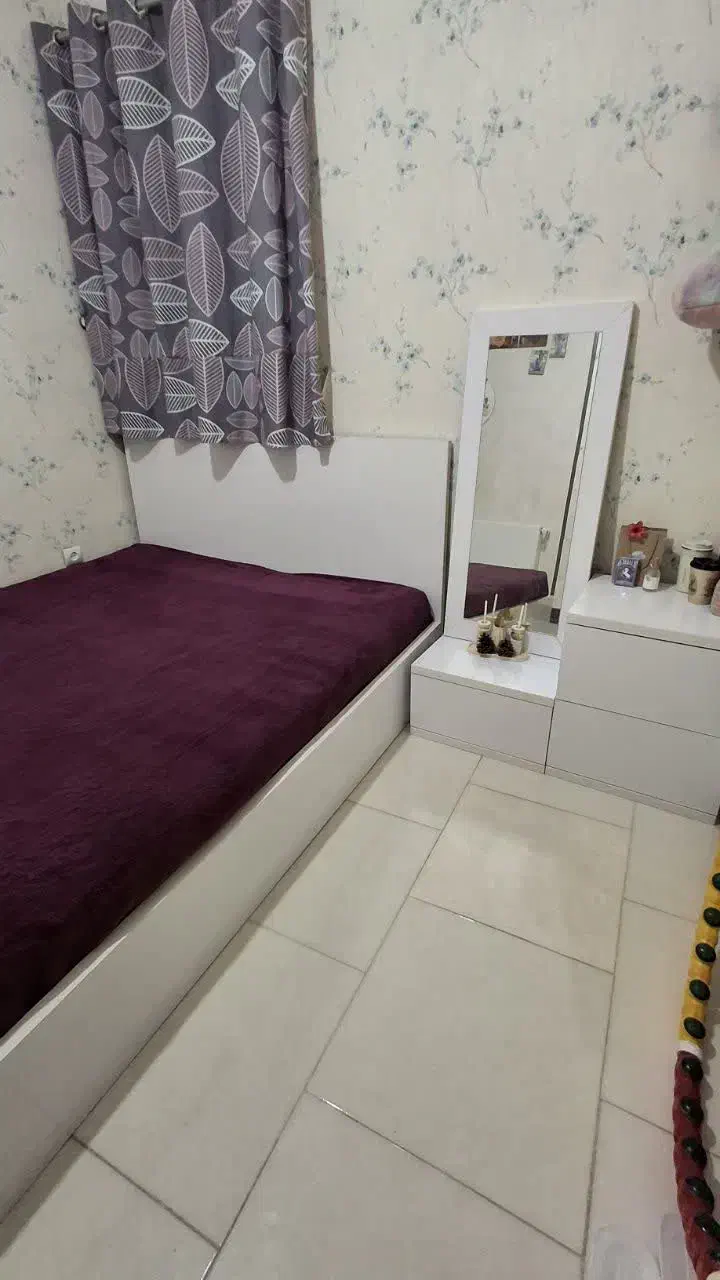 تخت خواب دو نفره|تخت و سرویس خواب|پاکدشت, پاکدشت (مامازند)|دیوار