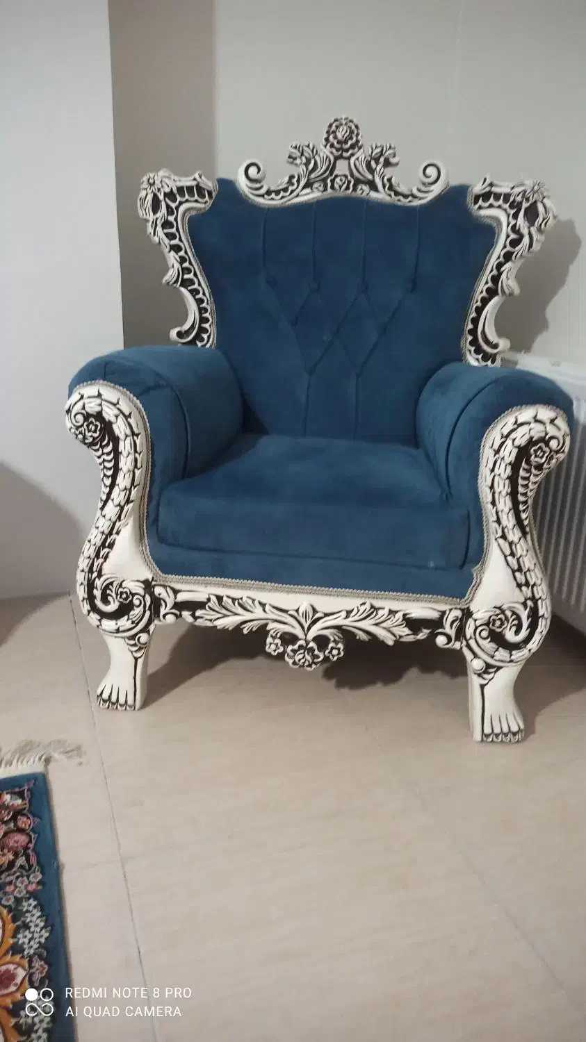 مبل هفت نفره در حد نو|مبلمان خانگی و میز عسلی|صباشهر, |دیوار