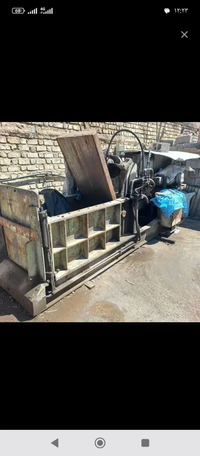 دستگاه پرس ضایعات حلب رانی|ماشین‌آلات صنعتی|یزد, |دیوار