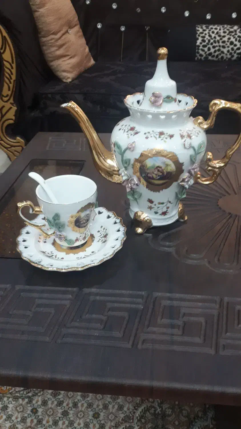 صبحانه خوری گل برجسته  آلمانی(BAVARIE)|ظروف سرو و پذیرایی|تهران, سلسبیل جنوبی|دیوار