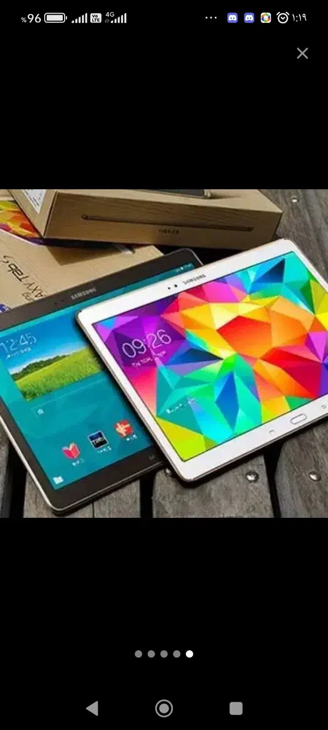 معاوضه یا فروش تبلت سامسونگ گلکسی tab s t805|تبلت|مشهد, موعود|دیوار