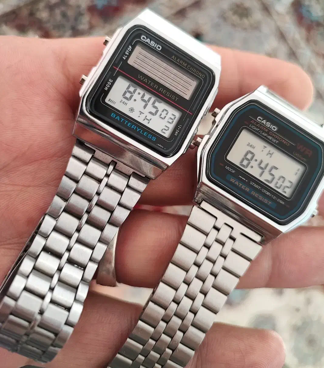 ساعت کاسیوژاپن سولارطلایی کمیاب وباطری باهم۲/۵۰۰)|ساعت|ورامین, ورامین|دیوار