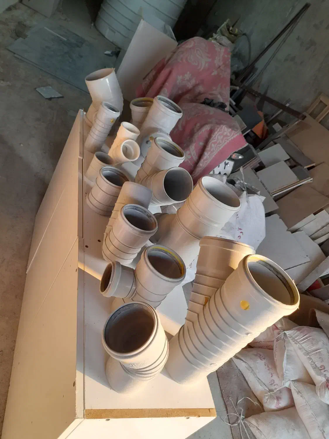 فروش انواع اتصالات فاضلاب ساختمانی|مصالح و تجهیزات ساختمان|جم, |دیوار