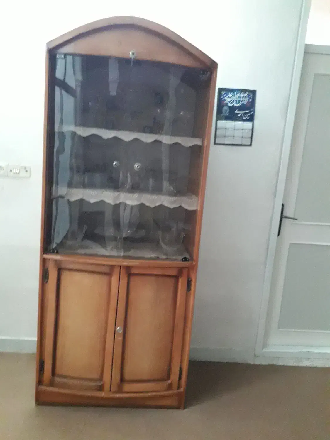 دراور چوبی|بوفه، ویترین، کنسول|ملایر, |دیوار