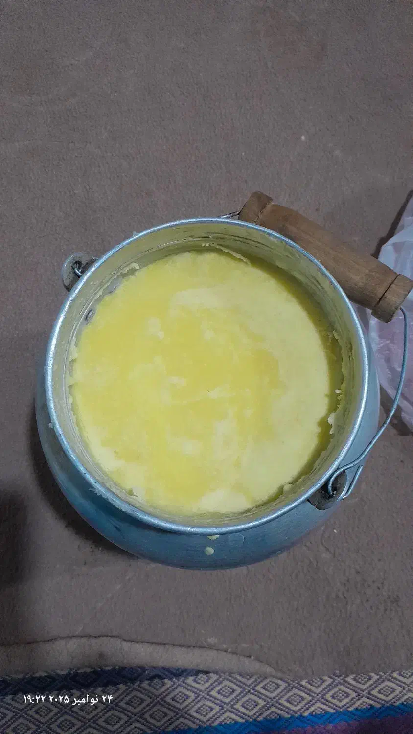 روغن گاو محلی.کیلو۷۰۰|خوردنی و آشامیدنی|سرفاریاب, |دیوار