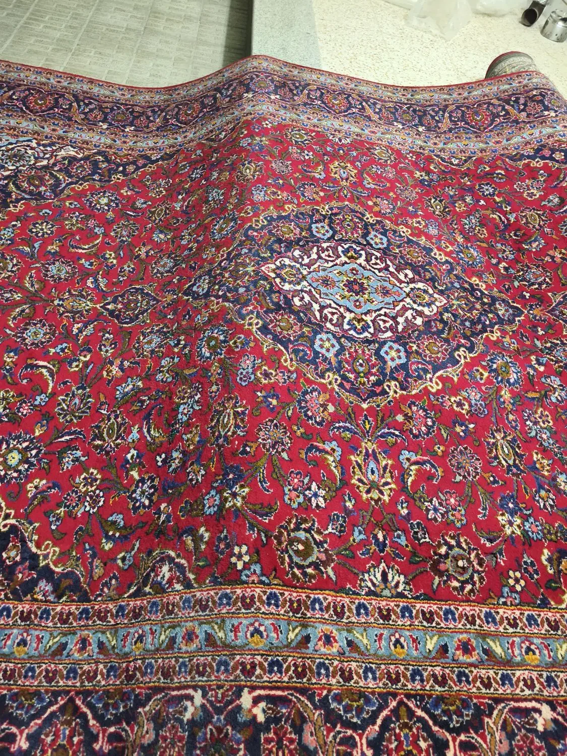 قالی دستباف نجف آبادی|فرش|شهرضا, |دیوار