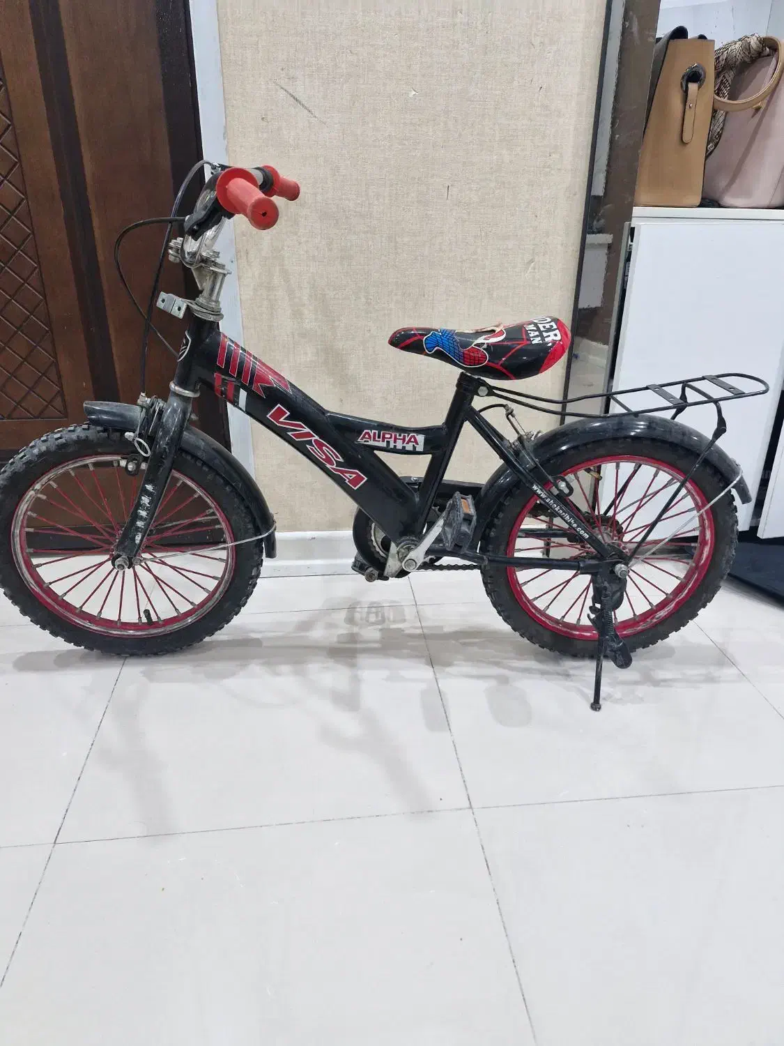 دوچرخه شماره ۱۶ مارک ویزا|دوچرخه، اسکیت، اسکوتر|اهواز, زیتون کارمندی|دیوار