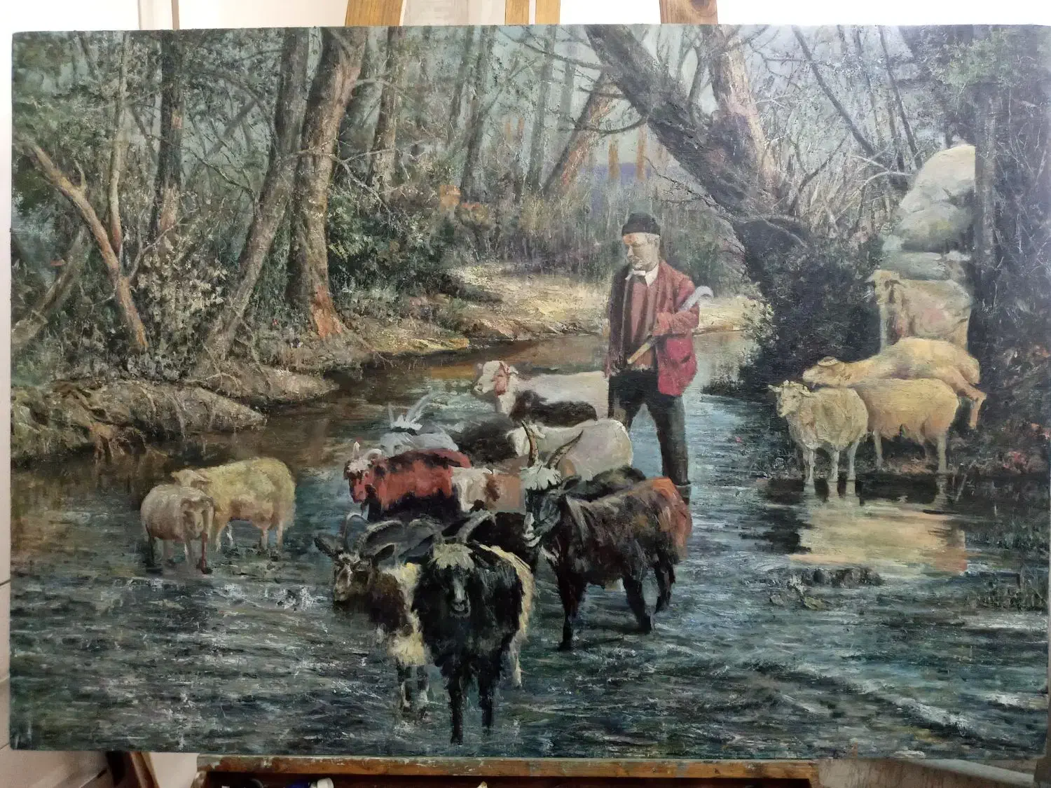 نقاشی رنگ روغن سفارش|تابلو، نقاشی، عکس|اردبیل, |دیوار