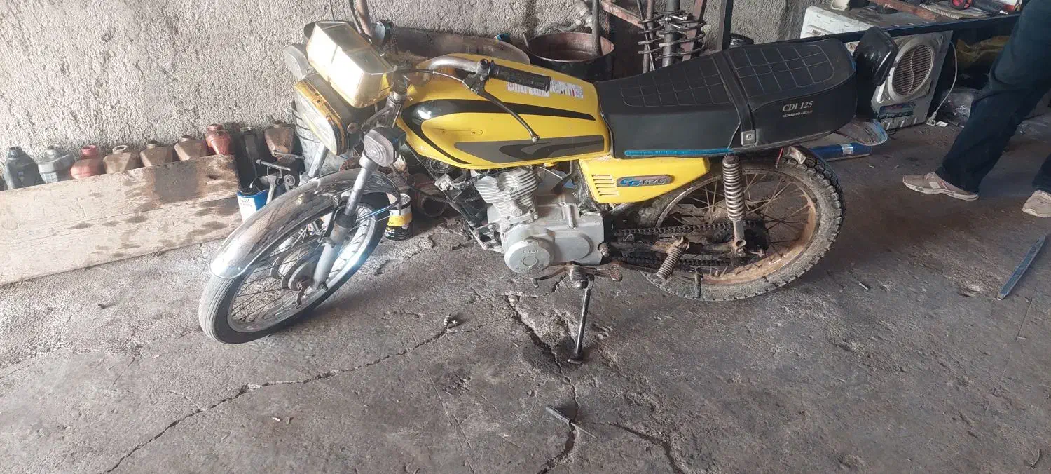 موتور هندا 125|موتورسیکلت|انبارآلوم, |دیوار