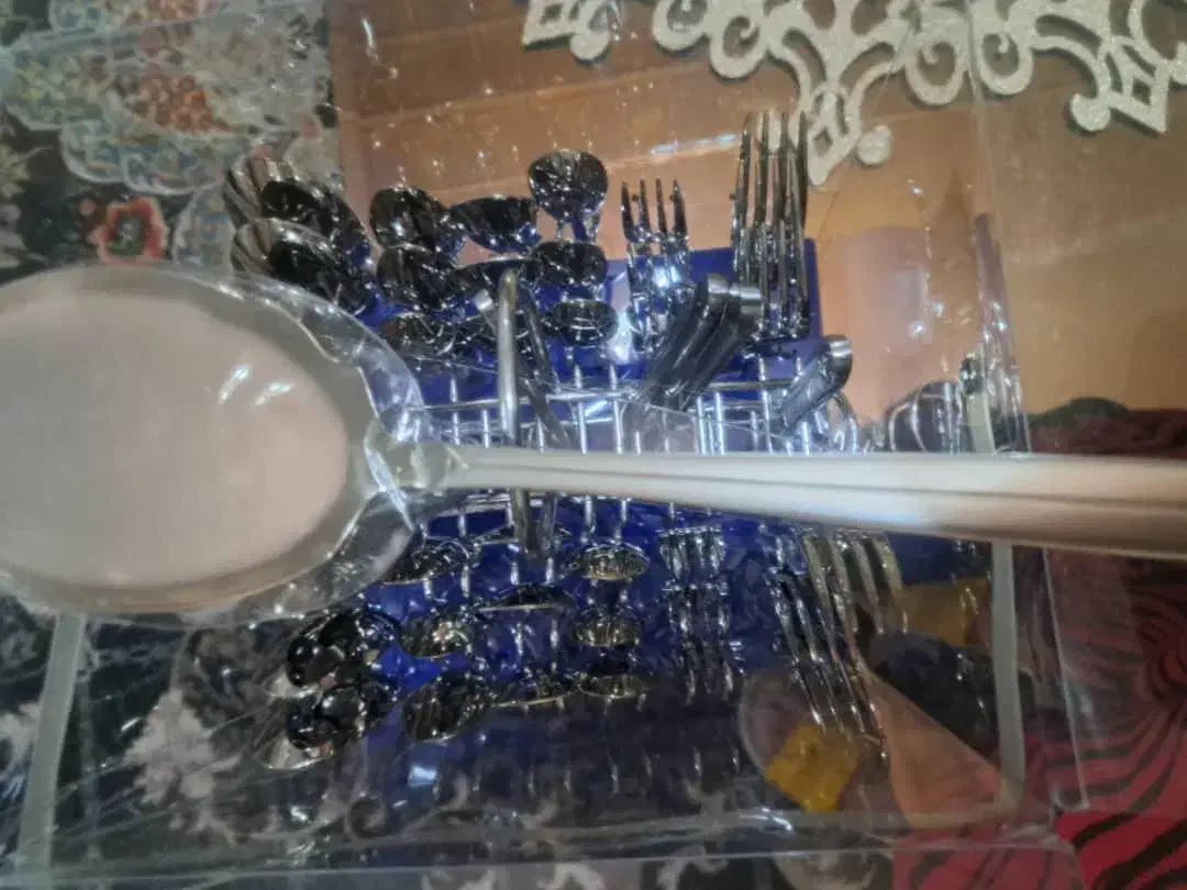 قاشق و چنگال ۶ نفره|ظروف سرو و پذیرایی|شاهینشهر, مسکن مهر|دیوار