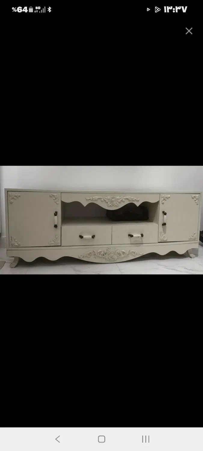 فروش میز تلویزیون رنگ نخودی|میز تلویزیون|گنبد کاووس, |دیوار