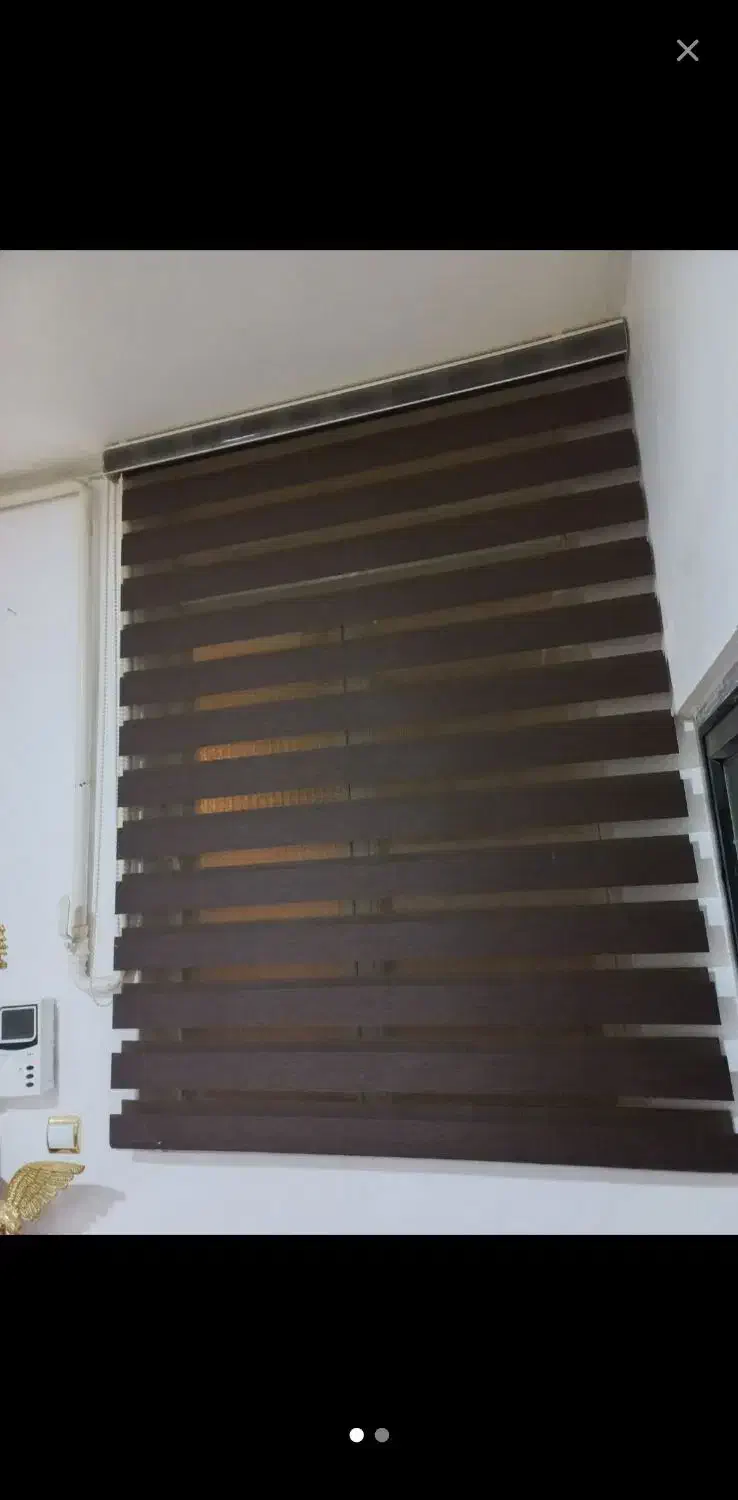 دوعدد پرده زبرا|پرده، رانر، رومیزی|الیگودرز, |دیوار