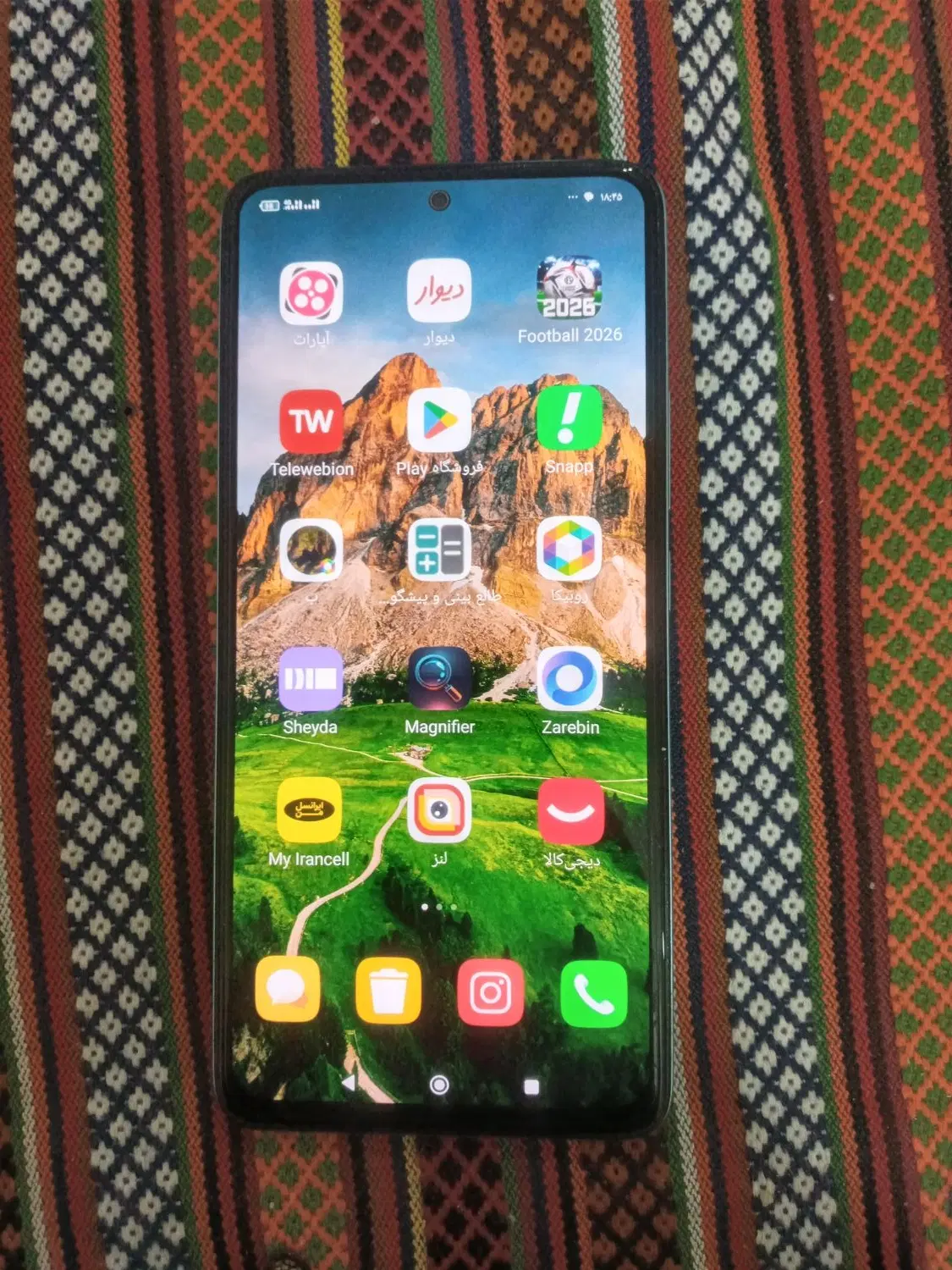 شیائومی Redmi Note 14 4.5G / در حد نو واقعی|موبایل|تبریز, |دیوار