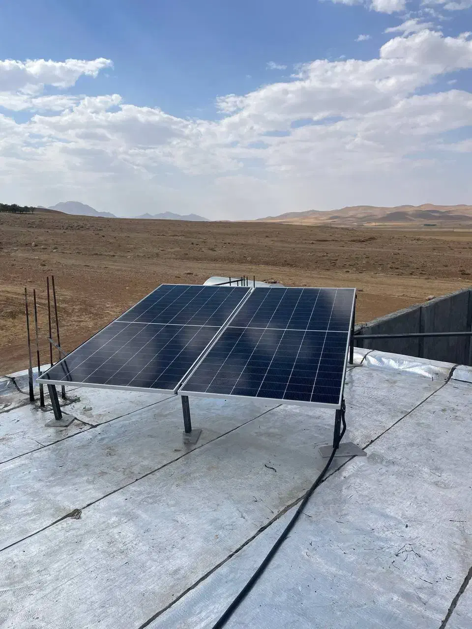 پنل،خورشیدی ،شیلات دامداری|مصالح و تجهیزات ساختمان|فارسان, |دیوار