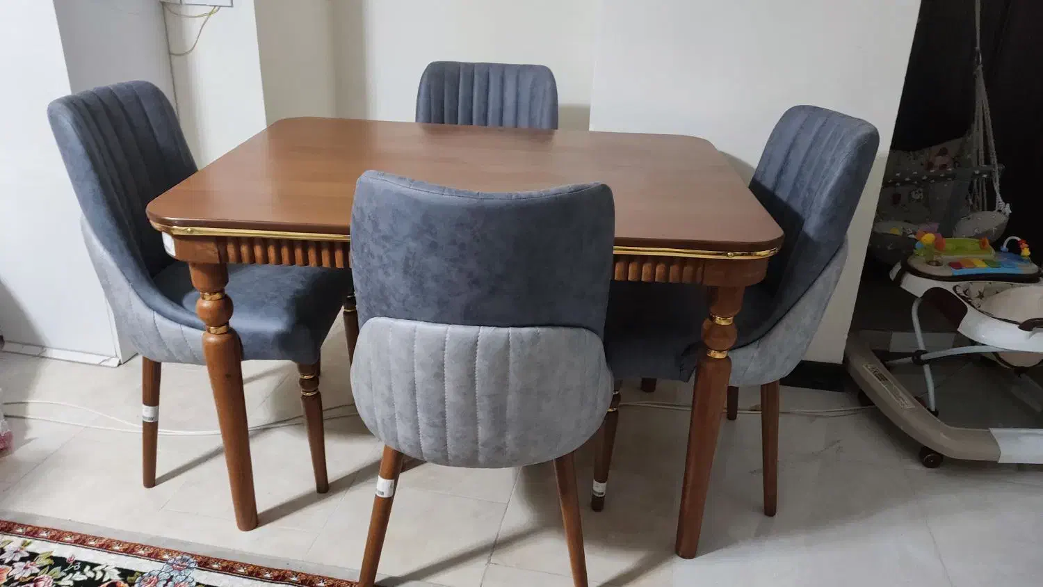 میز نهار خوری ۴نفره مدل پیتر|میز و صندلی غذاخوری|پردیس, فاز ۹|دیوار