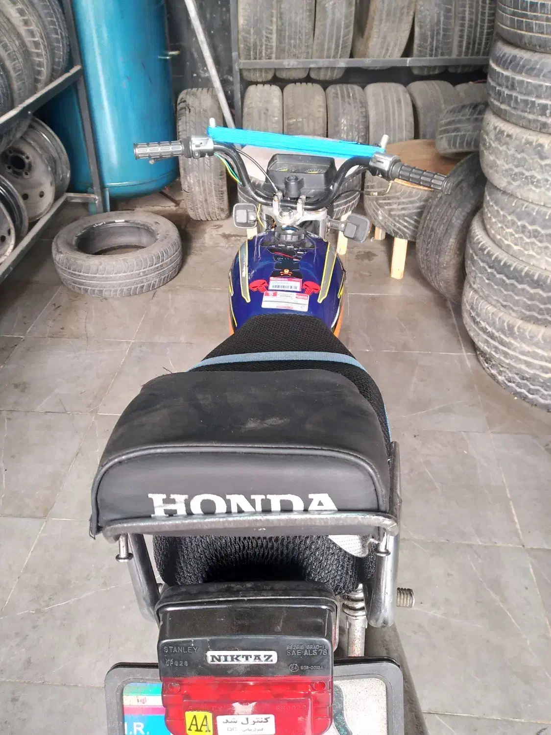 هندا|موتورسیکلت|پاکدشت, پاکدشت (مامازند)|دیوار