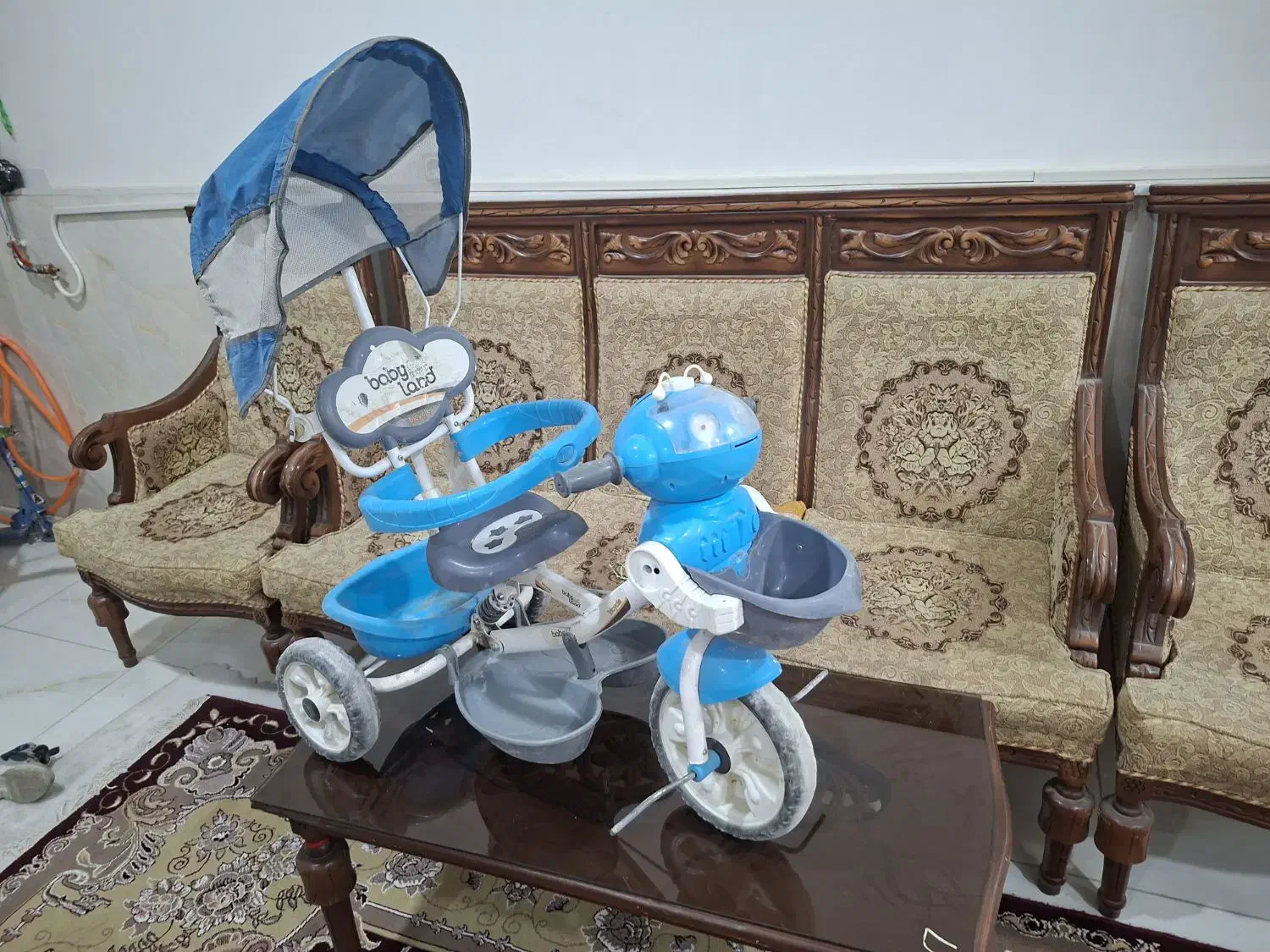 سه چرخه کودک|اسباب‌بازی بچه|میاندوآب, |دیوار