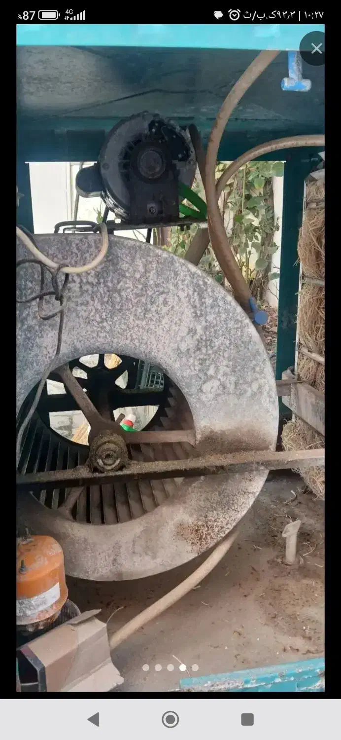 کولر۳۵۰۰کاملاسالم وکاملابیصدابایک پمپ اضافی|کولر آبی|میانه, |دیوار