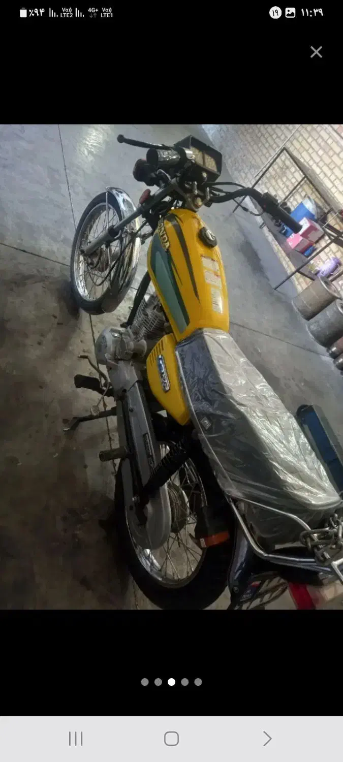 موتور مدل ۹۴ همتاز استثنایی کم کار در حد...|موتورسیکلت|مشهد, خلق آباد سفلی|دیوار