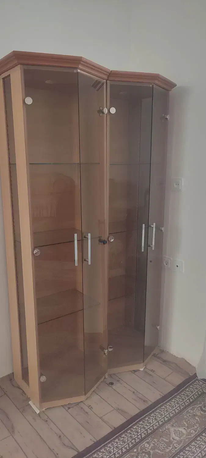 بوفه MDF ۲تیکه|بوفه، ویترین، کنسول|خوی, |دیوار