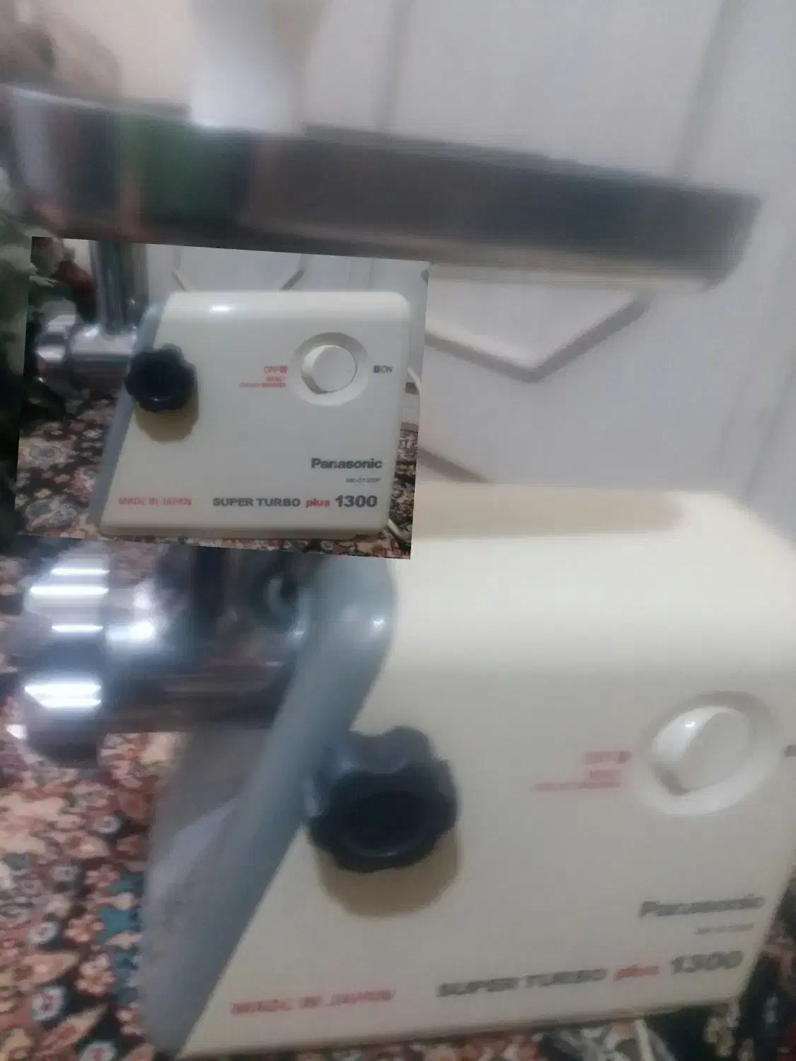 چرخ گوشت پاناسونیک اصل ژاپن درحدنوقیمت توافقی|خردکن، آسیاب، غذاساز|اسدآباد, |دیوار