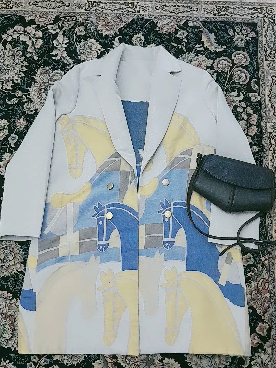 مانتو وپیراهن ژاکارد|لباس|قزوین, |دیوار