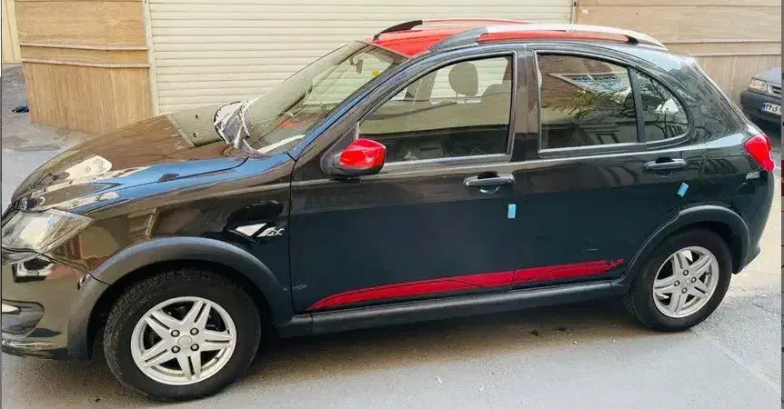 کوییک GXR L مشکی قرمز|خودرو سواری و وانت|ری, دولت‌آباد|دیوار