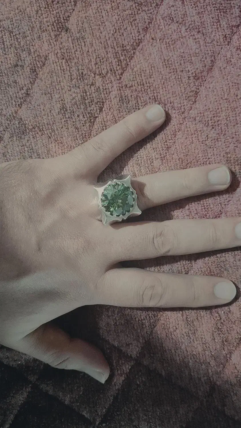 انگشتر الماس موزانایت|جواهرات|ارومیه, |دیوار