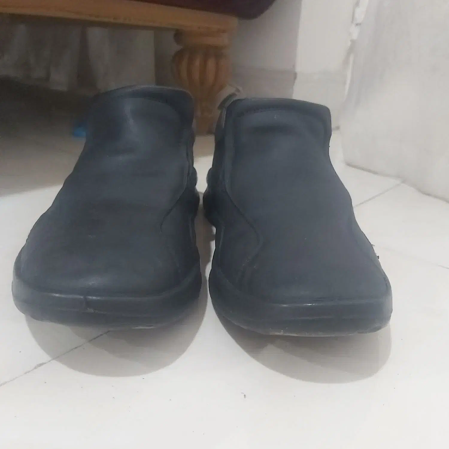 کفش چرم مشکی در حدنو|کیف، کفش، کمربند|کرمان, |دیوار