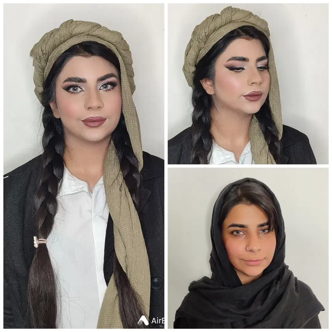 خدمات اموزش میکاپ کارچرخشی آماده همکاری سالن شنیون|خدمات آرایشگری و زیبایی|مشهد, گاز|دیوار