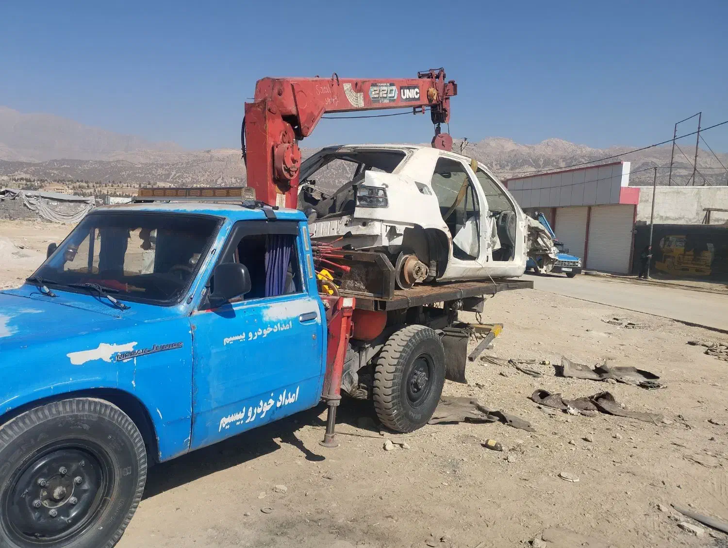 جرثقیل نیمه سنگین|خدمات حمل و نقل|یاسوج, |دیوار