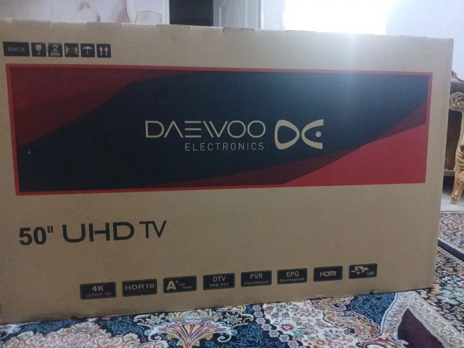 تلوزیون دوو نو باز نشده|تلویزیون و پروژکتور|محمدشهر, محمدشهر|دیوار