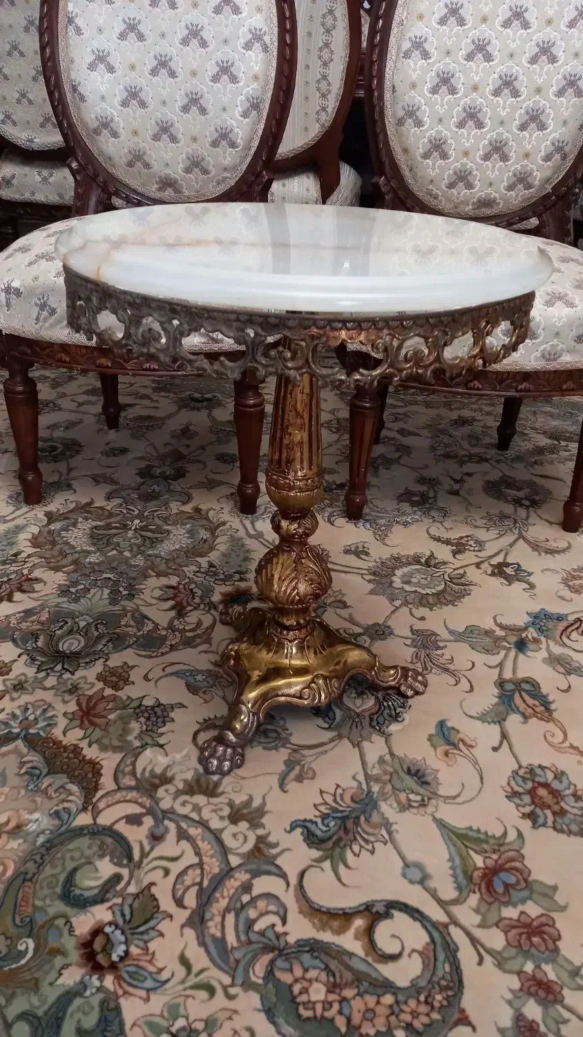 میز جلو مبلی برنجی|مبلمان خانگی و میز عسلی|تهران, ظفر|دیوار