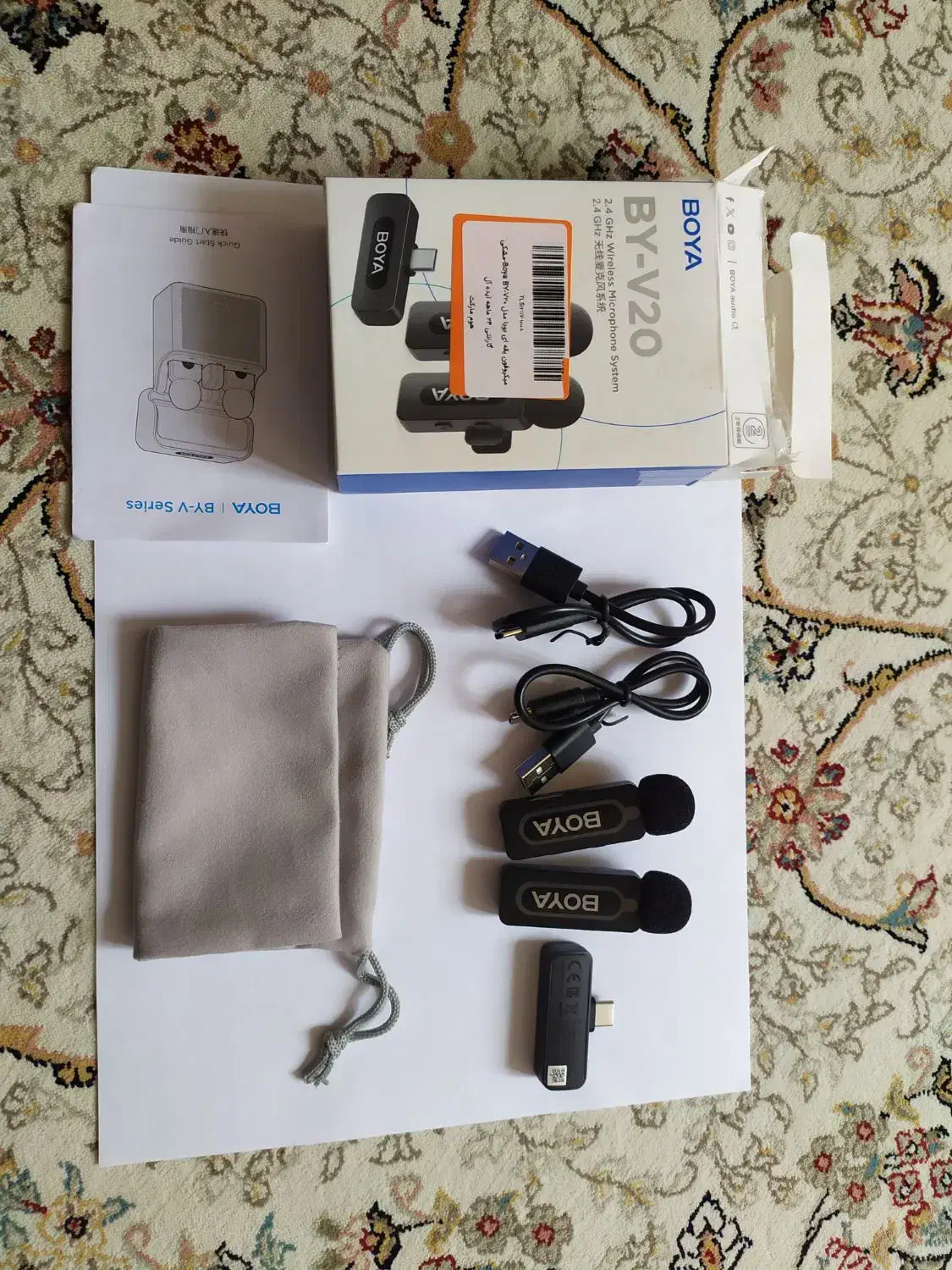 میکروفون یقه ای|لوازم جانبی موبایل و تبلت|سردشت, |دیوار