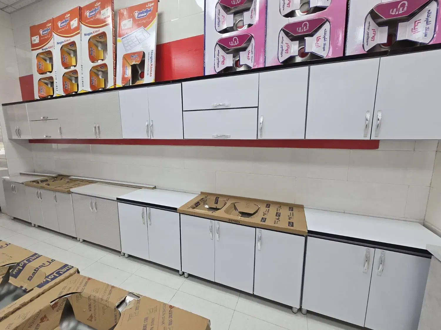 سرویس ست کابینتی ۳متر بالا ۳متر پاین|مصالح و تجهیزات ساختمان|قم, علی آباد|دیوار