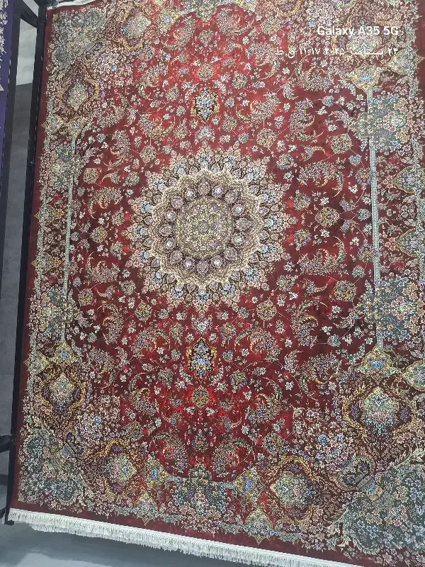 فرش هریس زیبا شیک پسند ۱۲۰۰ شانه|فرش|شیراز, ریشمک|دیوار