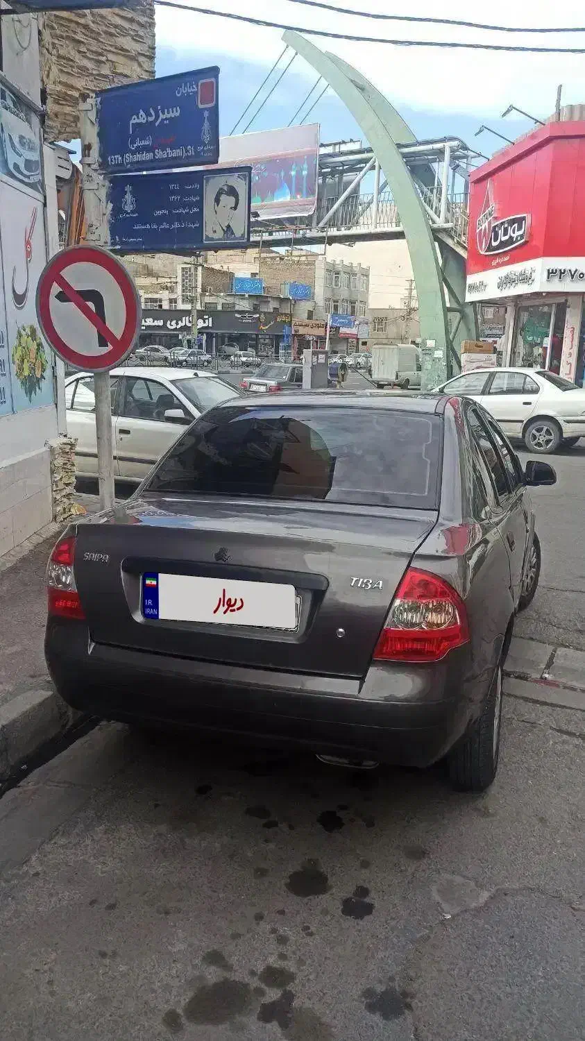 تیبا۱ مدل۹۰بیرنگ سالم|خودرو سواری و وانت|کرج, شهرک ولیعصر|دیوار